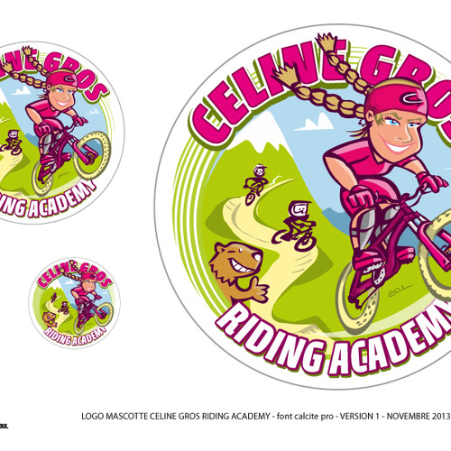 Céline GROS Riding Academy - Logotype 