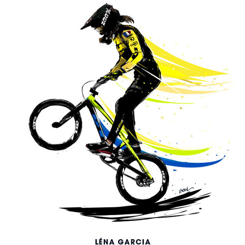LENA GARCIA - BMX CHAMPIONNE