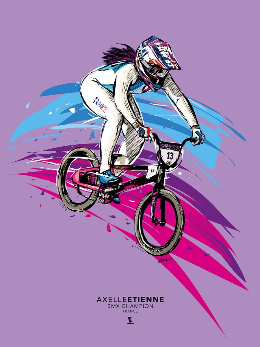 AXELLE ETIENNE - BMX CHAMPION - FRANCE