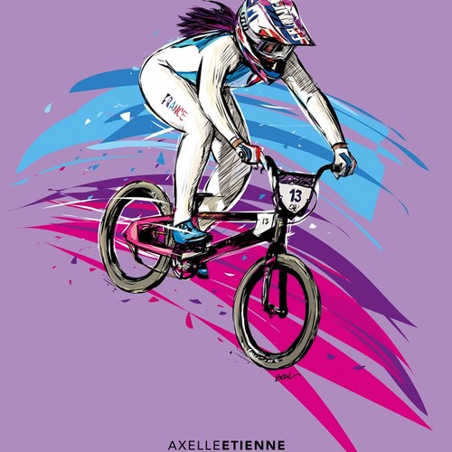 AXELLE ETIENNE - BMX CHAMPION - FRANCE