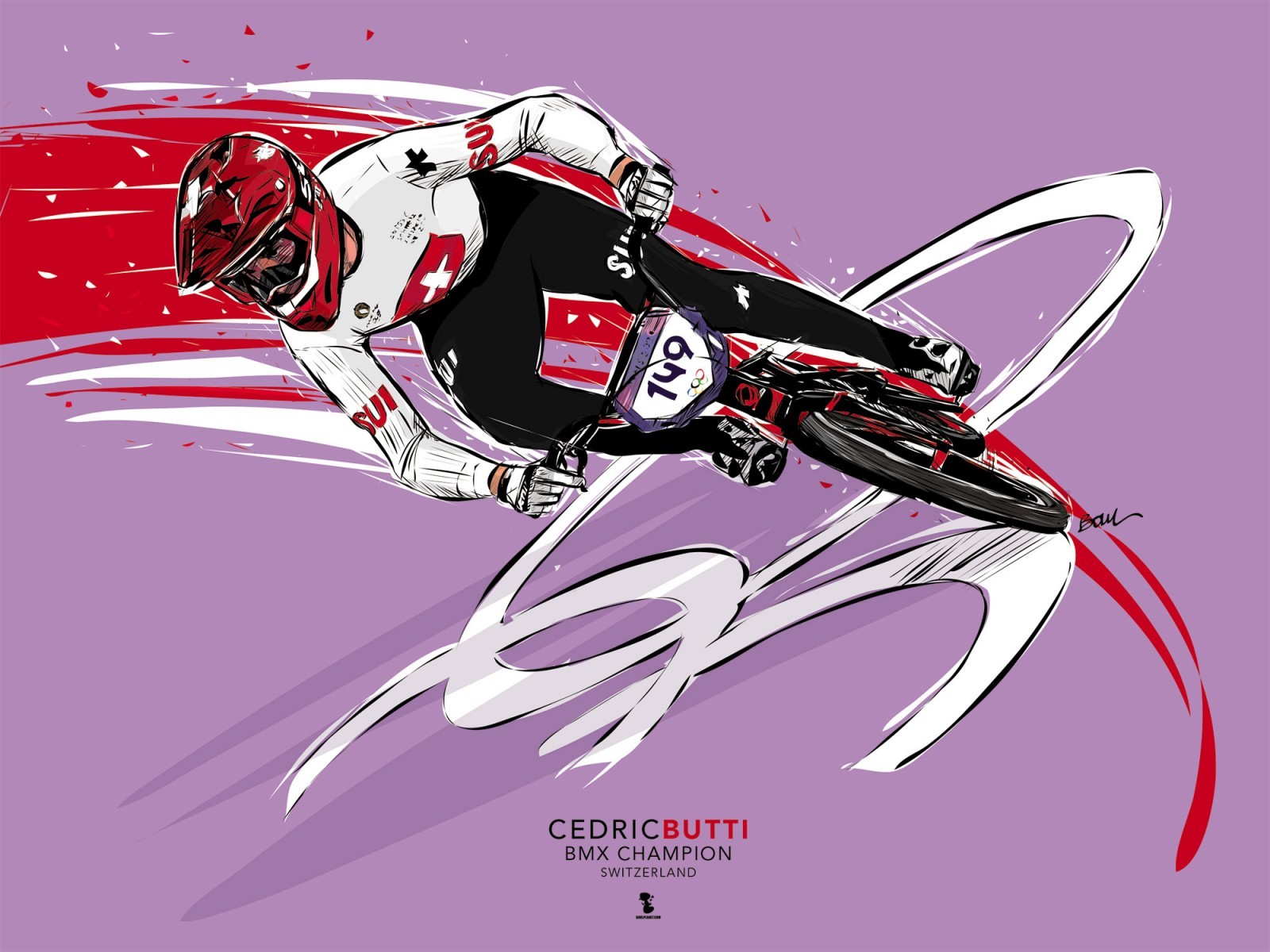CEDRIC BUTTI - BMX CHAMPION - SWITZERLAND