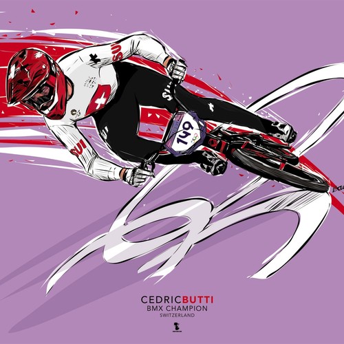 CEDRIC BUTTI - BMX CHAMPION - SWITZERLAND
