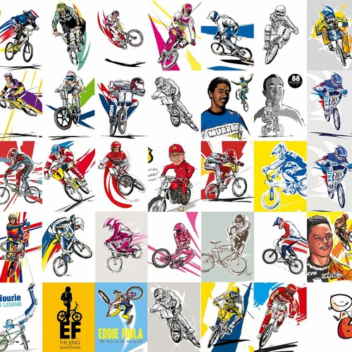 POSTER BMX LEGEND ARTWORKS BOUL