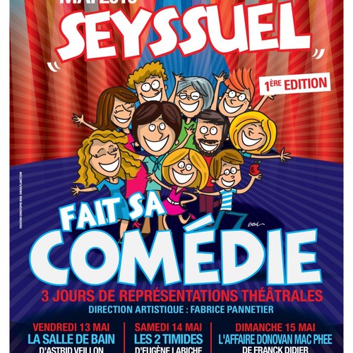 SEYSSUEL FAIT SA COMEDIE 2016