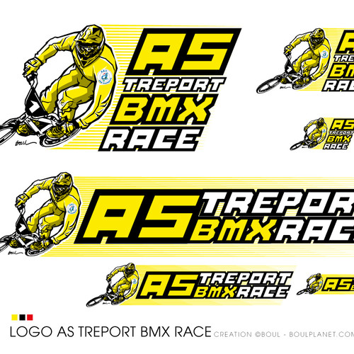 AS TREPORT BMX RACE LOGO