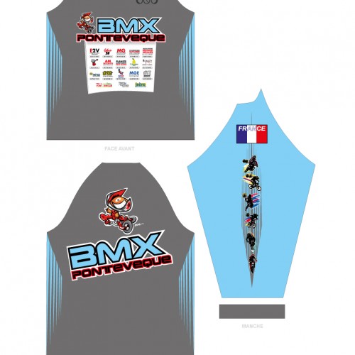 NOUVEAU MAILLOT BMX PONT EVEQUE