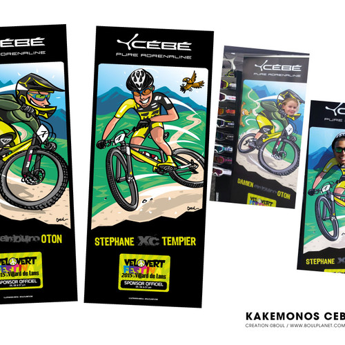 KAKEMONO ENDURO XC CEBE