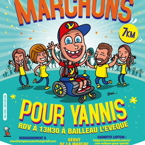 MARCHONS POUR YANNIS !