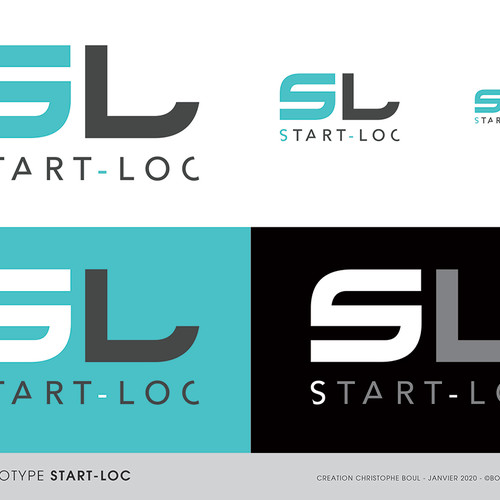START-LOC - Création Logotype