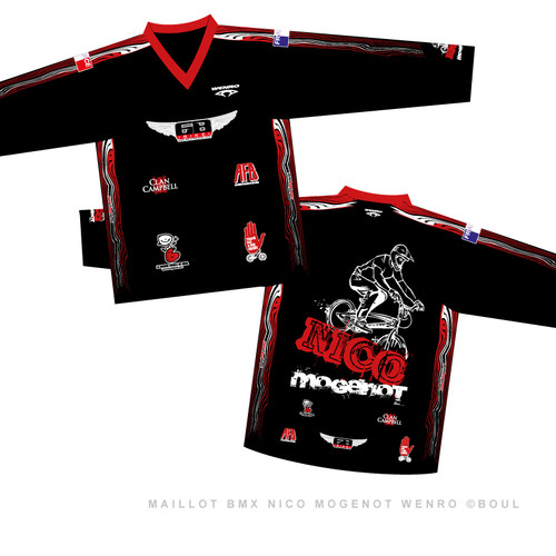 MAILLOT BMX NICO MOGENOT