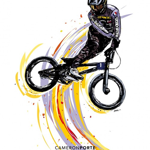 CAMERON PORTE - BMX CHAMPION - FRANCE