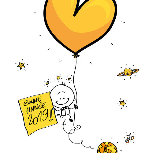 BONNE ANNEE 2019 - HAPPY NEW YEAR 2019