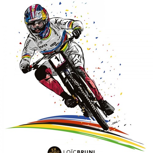 LOIC BRUNI - DOWNHILL LEGEND - FRANCE